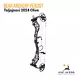 Bear Archery Persist taljajousi Olive - yleiskuva etuviistosta - Metsästysjousi - 754806381084 - 7