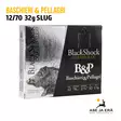 B&P Big Game Black Shock Slug 12/70 32g haulikonpatruuna - Täyteiset - 8034134045394 - 6
