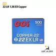 CCI Copper-22 22 EX LR Pienoiskivääripatruuna - 22 LR patruunat - 604544679014 - 8