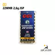 CCI Gamepoint 22WMR 2,6g JSP pienoiskivääripatruuna - 22 WMR patruunat - 076683000224 - 1