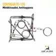 ConyBear TC-120 minkkiraudat hetitappava - ylhäältä - Hetitappavat raudat - 6430061580274 - 2