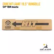 Core Hit lavat 19,5" 54" 18# musta - Tähtäinjousen lavat - A038864 - 5