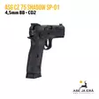 CZ SP-01 Shadow CO2 4,5 mm Ilmapistooli - oikealta takaa - BB kuula ilmapistoolit - 5707843056014 - 5
