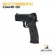 CZ SP-01 Shadow CO2 4,5 mm Ilmapistooli - vasemmalta takaa - BB kuula ilmapistoolit - 5707843056014 - 3