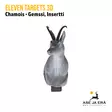 Eleven Targets 3D-taulu Gemssi sarvilla ja vaihtoinsertillä - 3D-eläintaulut - ELVaE44 - 3