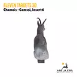 Eleven Targets 3D-taulu Gemssi sarvilla ja vaihtoinsertillä - 3D-eläintaulut - ELVaE44 - 8