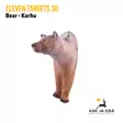 Eleven Targets 3D-taulu Karhu vaihtoinsertillä - 3D-eläintaulut - ELVaE54 - 3