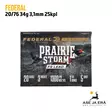 Federal Prairie Storm 20/76 34g Haulikon Patruuna - 20 kaliiperin patruunat - 029465027544 - 21