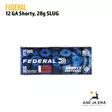 Federal Shorty 12/44,5 28g SLUG Haulikonpatruuna - Täyteiset - 604544651454 - 1