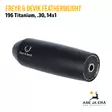 Freyr& Devik Featherweight 196 Titanium .30 äänenvaimennin - Muut äänenvaimentimet - 7073053001334 - 3
