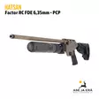 Hatsan Factor RC (Regulated) FDE 6,35 mm PCP ilmakivääri - 6,35 mm PCP paineilmakiväärit - 067894 - 6