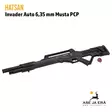 Hatsan Invader Auto 6,35 mm PCP Musta ilmakivääri - Yläviistossa ase oikealla kyljellä - 6,35 mm PCP paineilmakiväärit - 067914 - 10