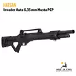 Hatsan Invader Auto 6,35 mm PCP Musta ilmakivääri - Etuviistosta - 6,35 mm PCP paineilmakiväärit - 067914 - 13
