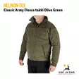 Helikon-Tex Classic Army Fleece takki olive green viistokuva - Fleecetakit - 5902688057374 - 4