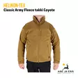 Helikon-Tex Classic Army Fleece takki coyote edestä - Fleecetakit - 5902688057374 - 1