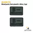 Helikon blood patch 2 kpl veriryhmä B- Yleiskuva - Muut asusteet - 5908218766914 - 1