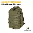 Helikon-Tex Raccoon MK2 20L selkäreppu - Olive Green - etuviistosta - Reput ja laukut - 5908218718074 - 1