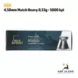 H&N Match Heavy 4,50 mm ilmakiväärin luoti 0,53 g - 4,5 mm ilmakivääriluodit - 4047058019284 - 10