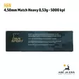 H&N Match Heavy 4,50 mm ilmakiväärin luoti 0,53 g - 4,5 mm ilmakivääriluodit - 4047058019284 - 14