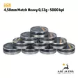 H&N Match Heavy 4,50 mm ilmakiväärin luoti 0,53 g - 4,5 mm ilmakivääriluodit - 4047058019284 - 9