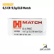 Hornady ELD Match 6,5 PRC 9,5g - Muut kaliiperit - 090255816204 - 4