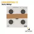 Ilmakivääritaulu 19 5 täplä 14x14 100kpl - Myyntipakkaus - Ilma-asetaulut - 6410362401904 - 5