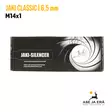 Jaki Classic i 6,5mm äänenvaimennin mattamusta - Jaki äänenvaimentimet - jakiclassic6558x24 - 11