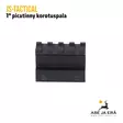 JS-Tactical 1" picatinny korotuspala, 4 uraa - Tukit, kiskot, kahvat ja bipodit - JSRT4 - 2