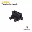 JS-Tactical 1" picatinny korotuspala, 4 uraa - Tukit, kiskot, kahvat ja bipodit - JSRT4 - 7