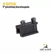 JS-Tactical 1" picatinny korotuspala, 4 uraa - Tukit, kiskot, kahvat ja bipodit - JSRT4 - 9