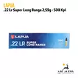 Lapua .22 LR Super Long Range 2,59 g Pienoiskivääripatruuna - 22 LR patruunat - 4023045421674 - 8