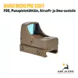 Marui Micro Pro Sight punapistetähtäin - Punapistetähtäimet - 4952839177254 - 43