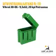 MTM Flip-Top Belt-Style RL-20 patruunalaatikko 30-06, 300, 45-70 - Kiväärin patruunoille - 026057209104 - 3
