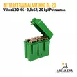 MTM Flip-Top Belt-Style RL-20 patruunalaatikko 30-06, 300, 45-70 - Kiväärin patruunoille - 026057209104 - 4