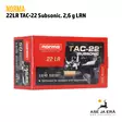 Norma TAC-22 Subsonic 22LR 2,6 g pienoiskiväärin patruuna - 22 Subsonic patruunat - 4000294250804 - 8