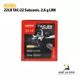 Norma TAC-22 Subsonic 22LR 2,6 g pienoiskiväärin patruuna - 22 Subsonic patruunat - 4000294250804 - 10