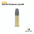 Norma TAC-22 Subsonic 22LR 2,6 g pienoiskiväärin patruuna - 22 Subsonic patruunat - 4000294250804 - 3
