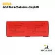Norma TAC-22 Subsonic 22LR 2,6 g pienoiskiväärin patruuna - 22 Subsonic patruunat - 4000294250804 - 5