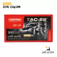 Norma USA TAC-22 .22 LR LRN 2,6g 500 kpl - 22 LR patruunat - 0114000294250924 - 1