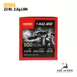 Norma USA TAC-22 .22 LR LRN 2,6g 500 kpl - 22 LR patruunat - 0114000294250924 - 3