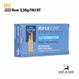 PPU 222 Rem FMJ BT 3,56g kiväärin patruuna 20 kpl - 222 kaliiperi - 8605003815624 - 6