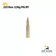 PPU 222 Rem FMJ BT 3,56g kiväärin patruuna 20 kpl - 222 kaliiperi - 8605003815624 - 3