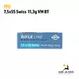 PPU 7,5x55 Swiss FMJ BT 11,3g kiväärinpatruuna - Muut kaliiperit - 8605003812814 - 4