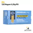 PPU 7,62 Nagant FPJ 6,35g revolverin patruuna - Revolverin patruunat - 8605003813224 - 7
