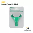 RCBS Powder Funnel 22-50 cal, ruutisuppilo - Ruutisirottimet, mitat ja annostelijat - 076683090874 - 5