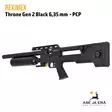 Reximex Throne Gen 2 Black 6,35 mm PCP - Oikealta etuviistosta - 6,35 mm PCP paineilmakiväärit - 8682983990244 - 19