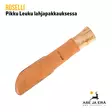 Roselli Pikku Leuku lahjapakkauksessa - puukko tupessa, edestä - Puukot - 6430056850214 - 6