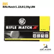 RWS Rifle Match S LRN .22LR Pienosikivääripatruuna - 22 LR patruunat - 4000294143724 - 2