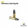 RWS Rifle Match S LRN .22LR Pienosikivääripatruuna - 22 LR patruunat - 4000294143724 - 3