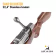 Sako 90 Hunter Stainless 22,4" kivääri - Pulttilukkoiset kiväärit - SYBV2926A8437A4 - 5